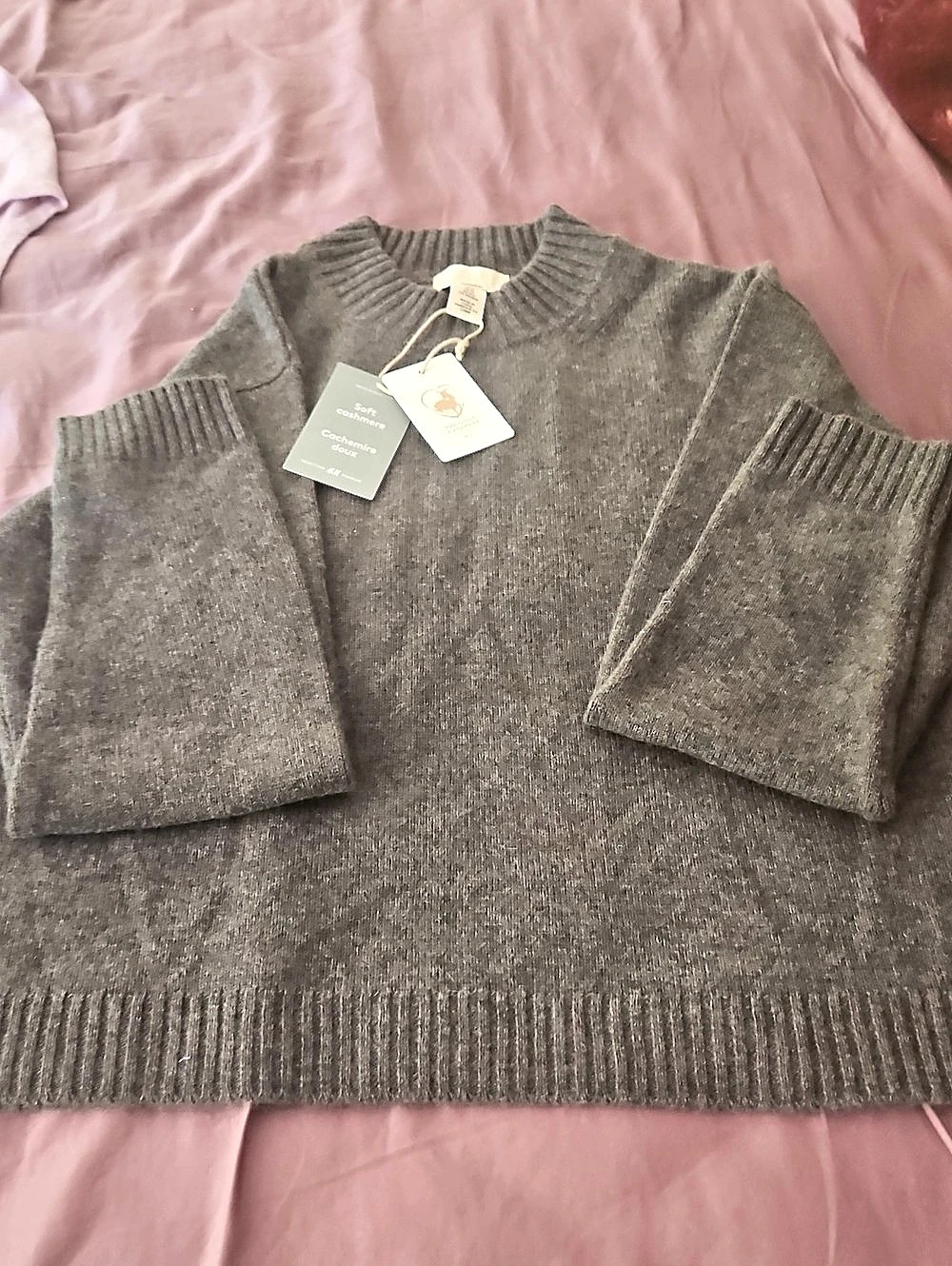 H&M Premium Selection Cashmere Sweater Brown XS